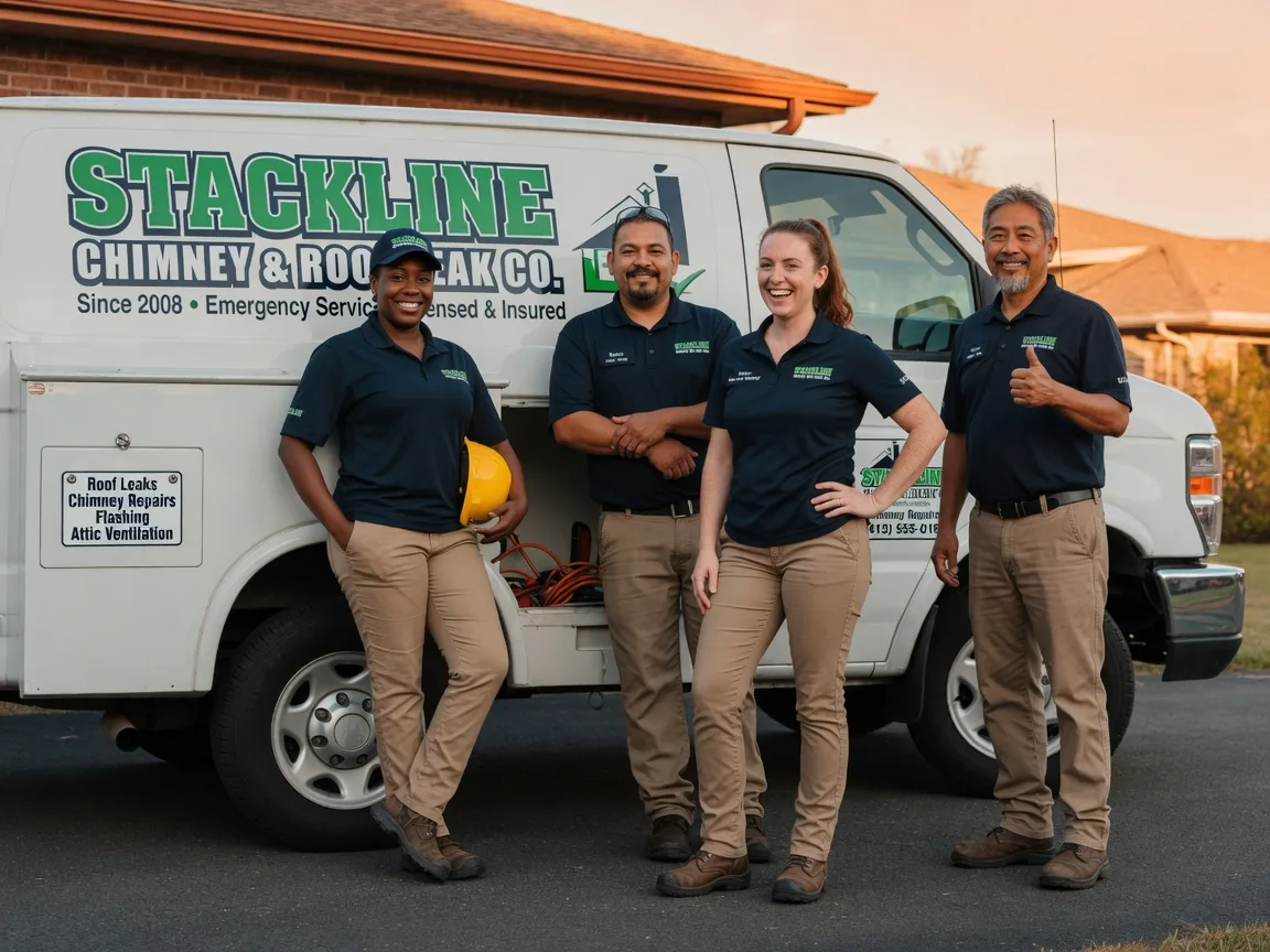 Chimney flashing repair company in Lanham, MD